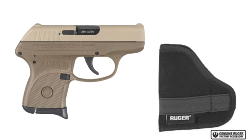 Ruger LCP 380 – With Holster, FDE