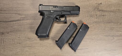 Used: Glock 45 Gen 5 9mm, with Ameriglo Sights, with (3) 17rd. Mags