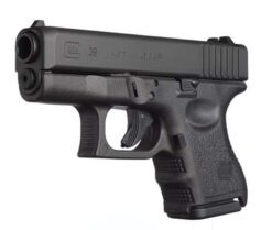 Glock 39 Gen 3, .45 GAP, 3.43" Barrel, Black, (2) 6-rd