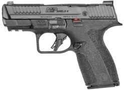 M&P 9 Shield X, 9mm Luger, 3.6" Barrel, NTS, Optics Ready, Front Night Sights, Black, (1) 13-rd & (1) 15-rd