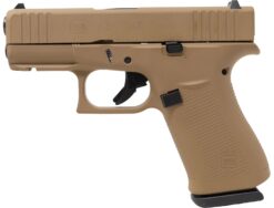 Glock 43X FDE Handgun 9mm Luger 10rd Magazines(2)