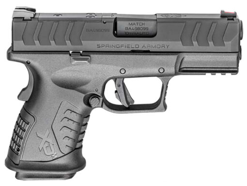 Springfield XD-M Elite 3.8" Compact OSP Handgun 10mm Auto 11rd Magazine 3.8" Barrel Fiber Optic Front, Tactical Rack U-Dot Rear