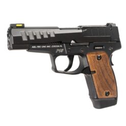 Alternative view of Kel-Tec P15, 9mm, 4" Barrel, Nitride Slide, Walnut Grip, (1) 15-rd & (1) 12-rd