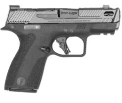Smith & Wesson PC M&P9 Shield X Carry Comp, 9mm, 3.6" Barrel, NTS, Optics Ready, Tritium Front NS, Black, (1) 13, (1) 15-rd