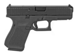 Glock 19 Gen 5 MOS, 9mm, 4.02" Barrel, Black, (3) 10-rd