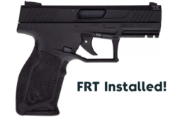 Taurus TX22 Compact with FRT Installed, .22LR, 3.6" Threaded Barrel, Optic Ready, No Safety, Black, (2) 10-rd