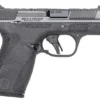Smith & Wesson PC Bodyguard 2.0 Carry Comp, .380 ACP, 3.1" Ported Barrel, No Thumb Safety, Grey, Black, (1) 10 & (1) 12-rd