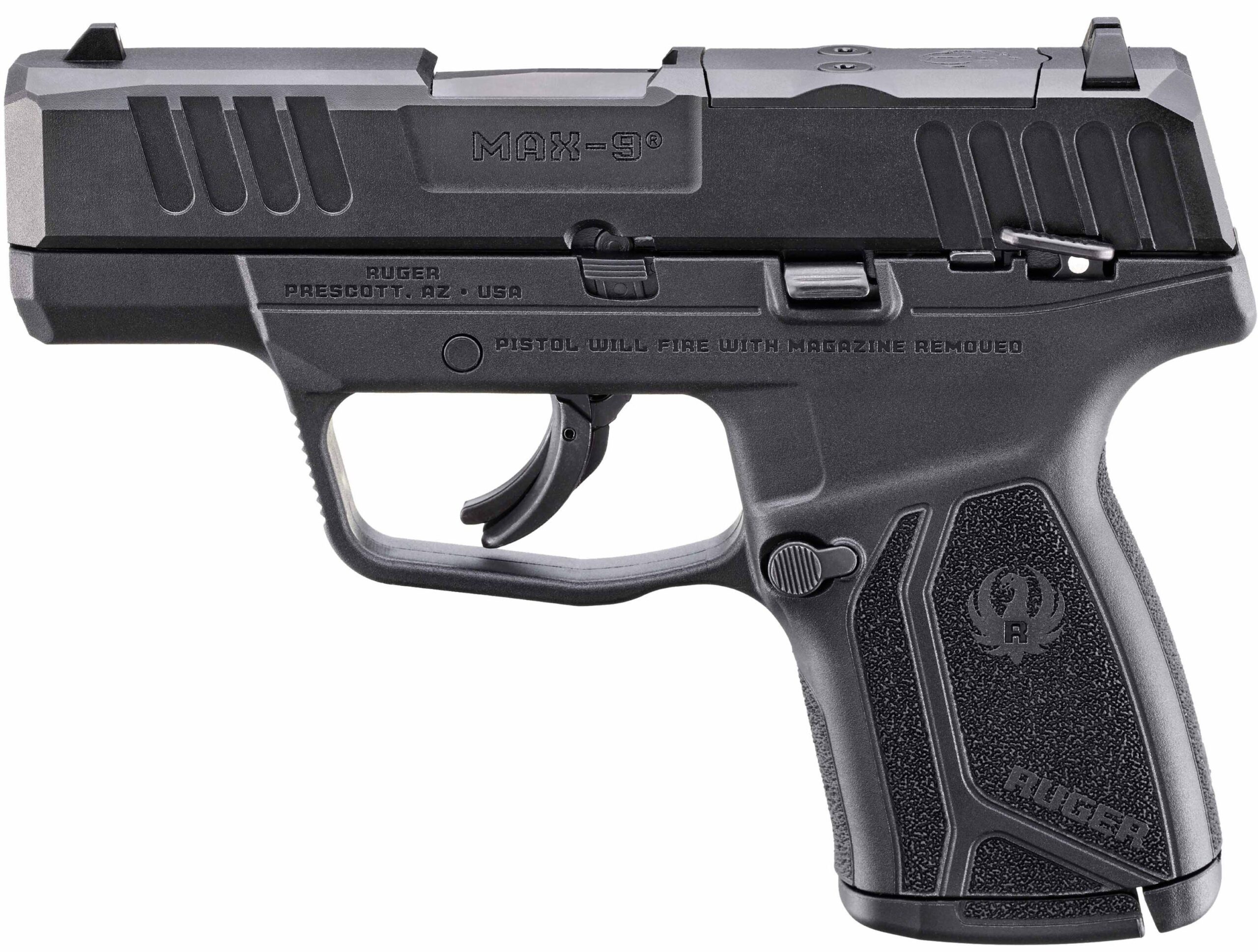 Ruger MAX-9 OR 9mm 3.2" Barrel 10-Rounds
