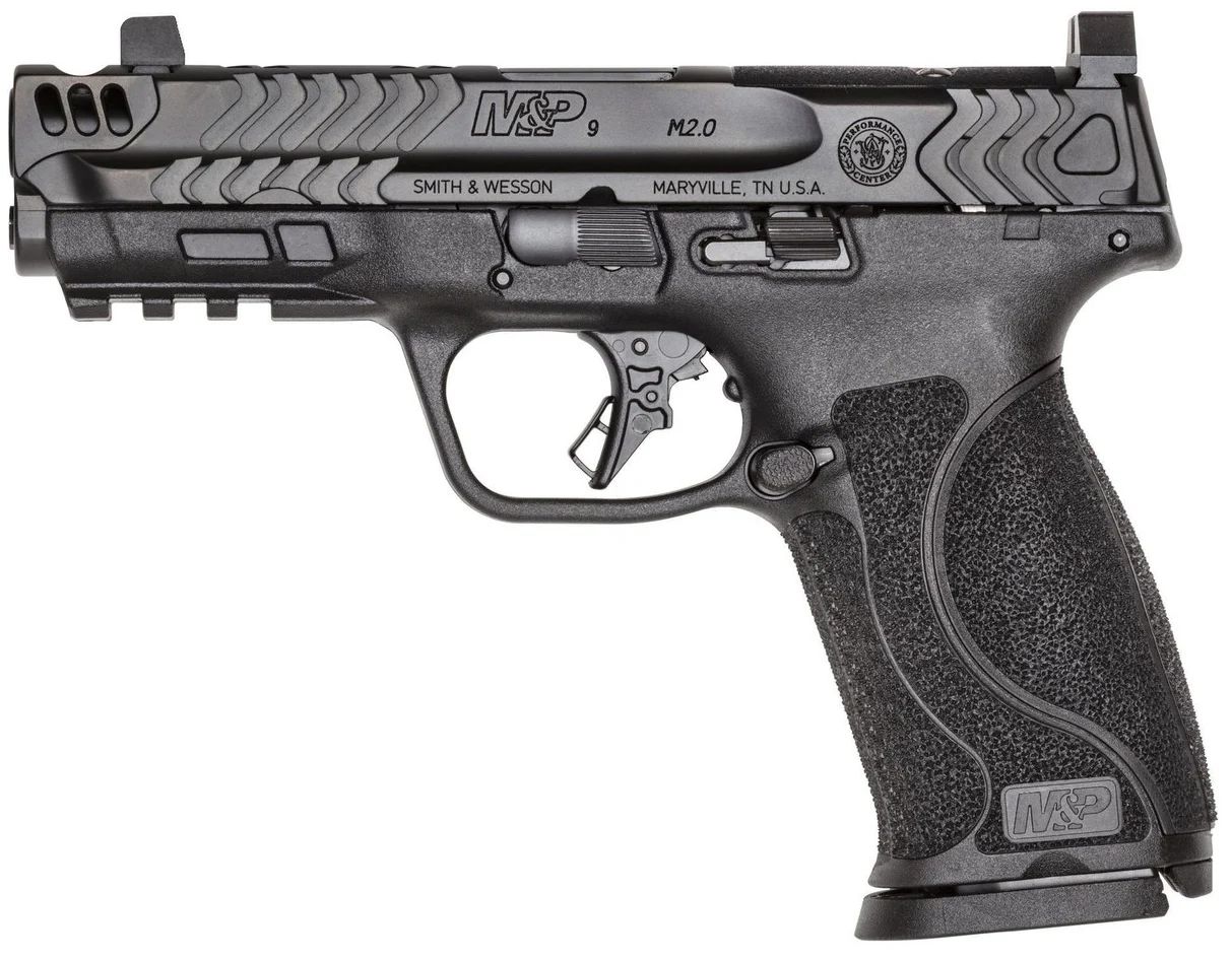 Smith & Wesson M&P 2.0 Carry Comp PC OR 9MM 4.22" with 5 Magazines