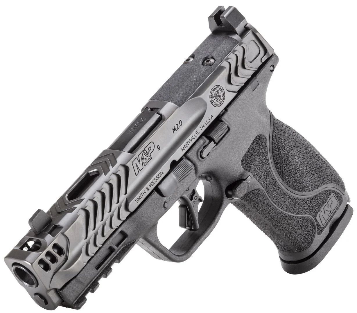 Smith & Wesson M&P 2.0 Carry Comp PC OR 9MM 4.22" with 5 Magazines - Image 2