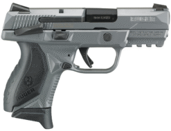 Ruger American Compact Gray 9mm 3.55" Barrel 17-Rounds Novak LoMount Carry Sights