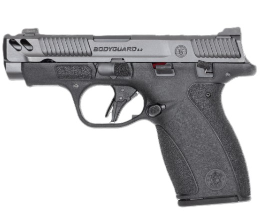 PC Bodyguard 2.0 Carry Comp, .380 ACP, 3.1" Ported Barrel, Thumb Safety, Grey, Black, (2)10-rd - Image 2